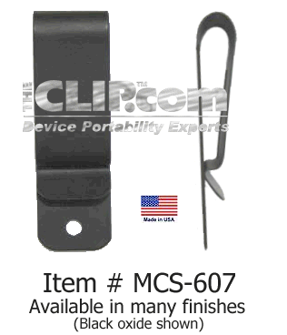  THECLIP.COM 610 Metal Belt Holster Clip Black Powder Coated :  Gun Holsters : Sports & Outdoors
